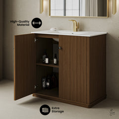 Swiss Madison Lafayette 36" Bathroom Vanity - SM-BV8001