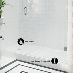 Swiss Madison Voltaire 60" X 34" Shower Base - SM-SB52 - The Home Selection