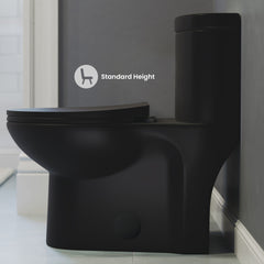 Swiss Madison Sublime One-Piece Elongated Toilet Dual-Flush 1.1/1.6 gpf - SM-1T205 - The Home Selection