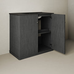 Swiss Madison Lafayette 36" Freestanding Bathroom Vanity with Matte Black Sink Top - SM-BV8001