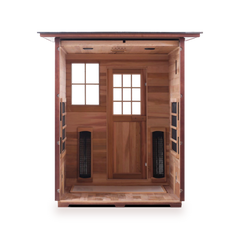 Enlighten Outdoor Full Spectrum Infrared Sauna - SIERRA 3 Slope