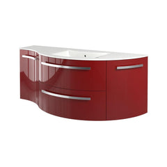 LaToscana Ameno 52" Wall Mounted Vanity Set with Right Side Sink - AM52RR