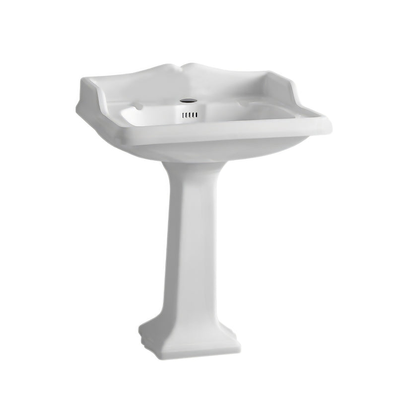 Whitehaus Isabella Traditional Pedestal - Single Hole