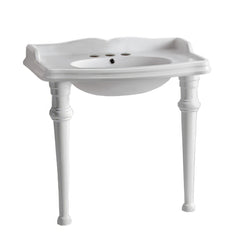 Whitehaus Isabella 40 inch Console Sink - Widespread