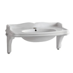 Whitehaus Isabella 40 inch Wall Mount Basin - Single Hole