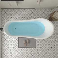 Vanity Art 69" Luxury Acrylic Clawfoot Freestanding Bathtub – Classic Elegance & Modern Comfort - VA6310-L