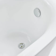 Vanity Art 71 Inch  Acrylic Clawfoot Freestanding Bathtub – Elegant Design & Lasting Comfort - VA6512-L