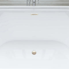 Vanity Art 68" Acrylic Freestanding Soaking Bathtub – Sleek Design & Spa-Like Comfort - VA6610-L