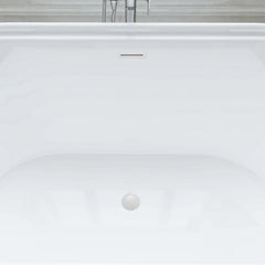 Vanity Art 68" Acrylic Freestanding Soaking Bathtub – Sleek Design & Spa-Like Comfort - VA6610-L