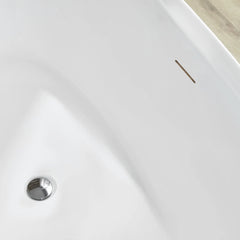 Vanity Art 71" Acrylic Freestanding Soaking Bathtub – Elegant Design & Ultimate Comfort - VA6807