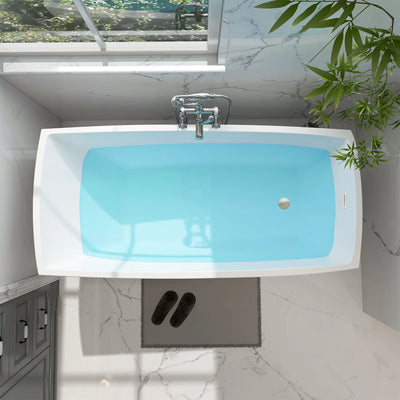 Acrylic Flatbottom Freestanding Bathtub - VA6841