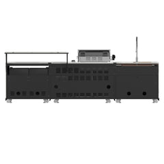 Forno Rimini Outdoor Kitchen: 30" BBQ 62,600 BTU, 4.8 cu.ft. Refrigerators, White Countertops - FODKT2575WHT