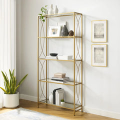 Crosley Helena Etagere Bookcase - CF1410-GL