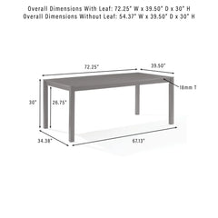 Crosley Greer Dining Table - CF2014-BK