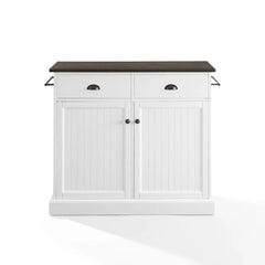 Crosley Shoreline Kitchen Island - CF3038BR-WH