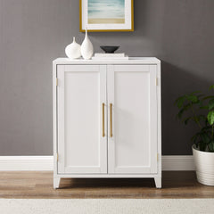 Crosley Roarke Stackable Kitchen Pantry Storage Cabinet - CF3130-WH