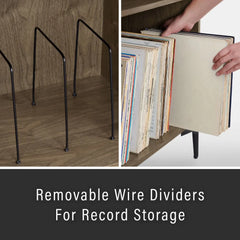 Crosley Sydney Record Storage Media Console - CF4218-WA