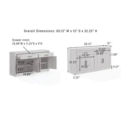 Crosley Isla Sideboard - CF4223