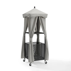 Crosley Grady Outdoor Storage Towel Valet - CO7309MB-GY