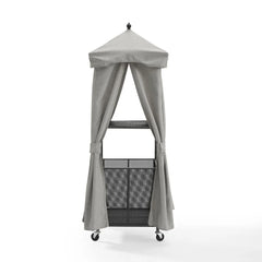 Crosley Grady Outdoor Storage Towel Valet - CO7309MB-GY