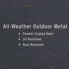 Crosley Kaplan Metal Outdoor Bar Cart - CO7390-BZ