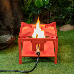 Deko Living Outdoor Square Propane Gas Burner Cooker Stand - COB10007