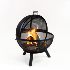 Deko Living 33" Metal Wood Burner Sphere Fire Pit - COB10508