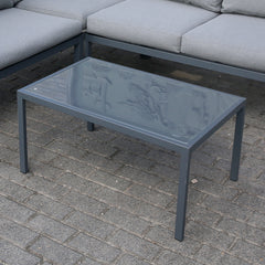 Deko Living 5 Place Seating Outdoor Gray Sofa and Table Set - COP30016