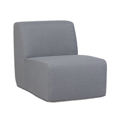 Deko Living Outdoor Compressed Foam Armless Sectional Sofa Chair