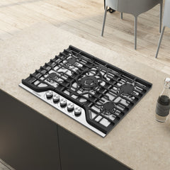 Cosmo 30 in. Vista Collection Drop-in Gas Cooktop - COS-CTGV305SS