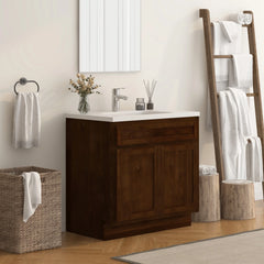 Vanity Art 33-Inch 2-Doors Bath Vanity Cabinet Only - VA4033