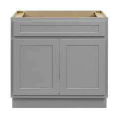 Vanity Art 33-Inch 2-Doors Bath Vanity Cabinet Only - VA4033