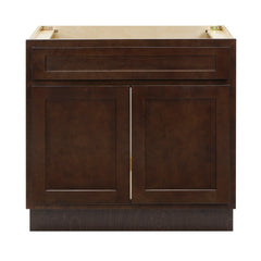 Vanity Art 39-Inch 2-Doors Bath Vanity Cabinet Only - VA4039