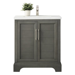 Vanity Art 30- Bathroom Vanity with Ceramic Top - VA5030