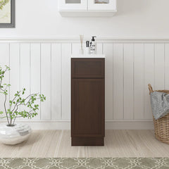 Vanity Art Bath Cabinet Only CVJ – Classic Solid Birch Vanity Cabinet: Timeless Elegance Meets Practical Storage - VA4112-1