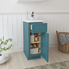 Vanity Art Bath Cabinet Only CVJ – Classic Solid Birch Vanity Cabinet: Timeless Elegance Meets Practical Storage - VA4112-1