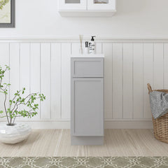Vanity Art Bath Cabinet Only CVJ – Classic Solid Birch Vanity Cabinet: Timeless Elegance Meets Practical Storage - VA4112-1