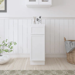 Vanity Art Bath Cabinet Only CVJ – Classic Solid Birch Vanity Cabinet: Timeless Elegance Meets Practical Storage - VA4112-1