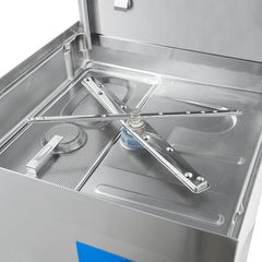 Forno Commerciale Hood Dishwasher – Commercial SS304 Stainless Steel – High-Temperature Sanitizing - FCMDW0031