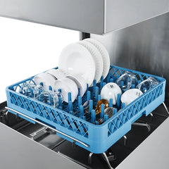 Forno Commerciale Hood Dishwasher – Commercial SS304 Stainless Steel – High-Temperature Sanitizing - FCMDW0031
