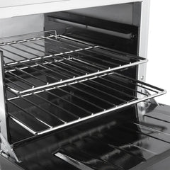 Forno Commerciale 24-Inch Commercial Gas Range – 4 Burners – 3.59 cu. ft. Oven – Stainless Steel - FCMGR0093-24