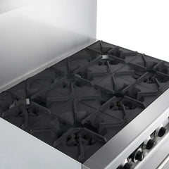 Forno Commerciale 36-Inch Commercial Gas Range – 6 Burners – 4.65 cu. ft. Oven – Stainless Steel - FCMGR0093-36