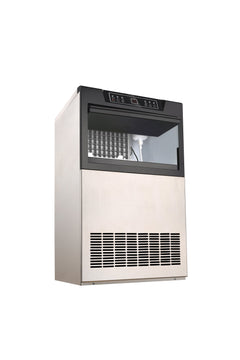 Forno Commercial Ice Maker, 52 Kg Daily Capacity - Left Angle Opened - The Home Selection