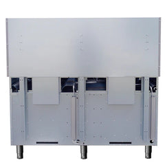 Forno Commerciale 60-Inch Commercial Gas Range – 10 Burners – 300,000 BTU – 9.3 cu. ft. Double Ovens – Stainless Steel - FCMGR0093-60