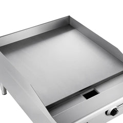 Forno Commerciale 24-Inch Commercial Gas Griddle – 60,000 BTU – Stainless Steel - FCMGG0055-24