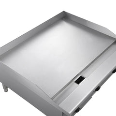 Forno Commerciale 36-Inch Commercial Gas Griddle – 90,000 BTU – 3 Burners – Stainless Steel - FCMGG0055-36