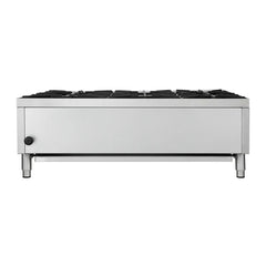 Forno Commerciale 36 Inch Gas Hotplate | 156,000 BTU | 6 Open Burners | Stainless Steel 430 - FCMHP0079-36