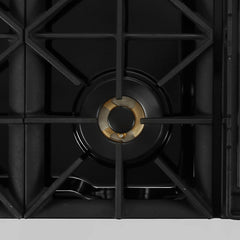 Cosmo Cosmo 48 in. Lumin Collection 6.6 cu. ft. Double Oven Dual Fuel Range with 8 Burners, Convection Oven in Stainless Steel - COS-DFRP488K