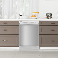 Cosmo 24" Front Control Tall Tub Built-In Dishwasher - COS-DWD24FBR
