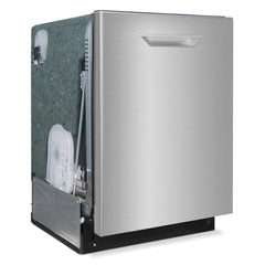 Cosmo Cosmo 24 in. Vista Collection Built-in Dishwasher, Advanced Sanitize Technology, Ultra-Quiet Operation in Stainless Steel - COS-DWV24TTR
